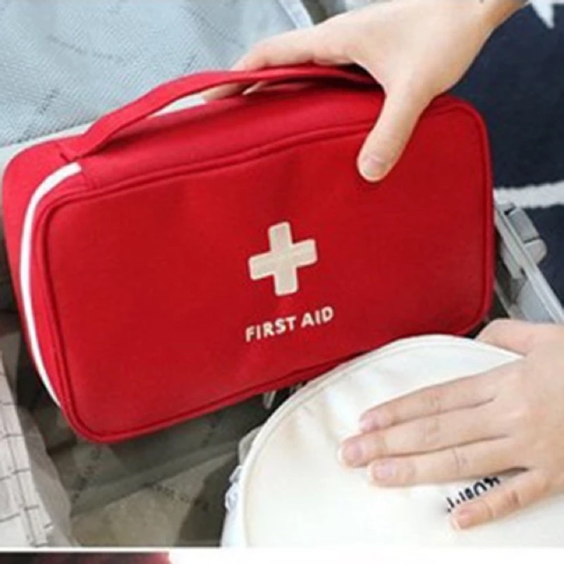 Portable Camping First Aid Kit Emergency Medical Bag Storage Case Waterproof Car Kits Bag
