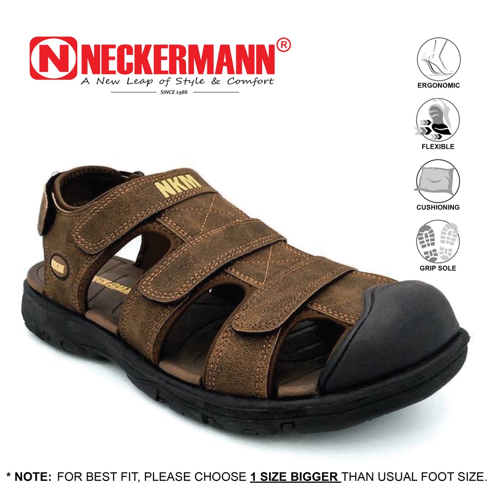 Neckermann Men's Proteus Comfort Closed Toe Outdoor Sports Sandals