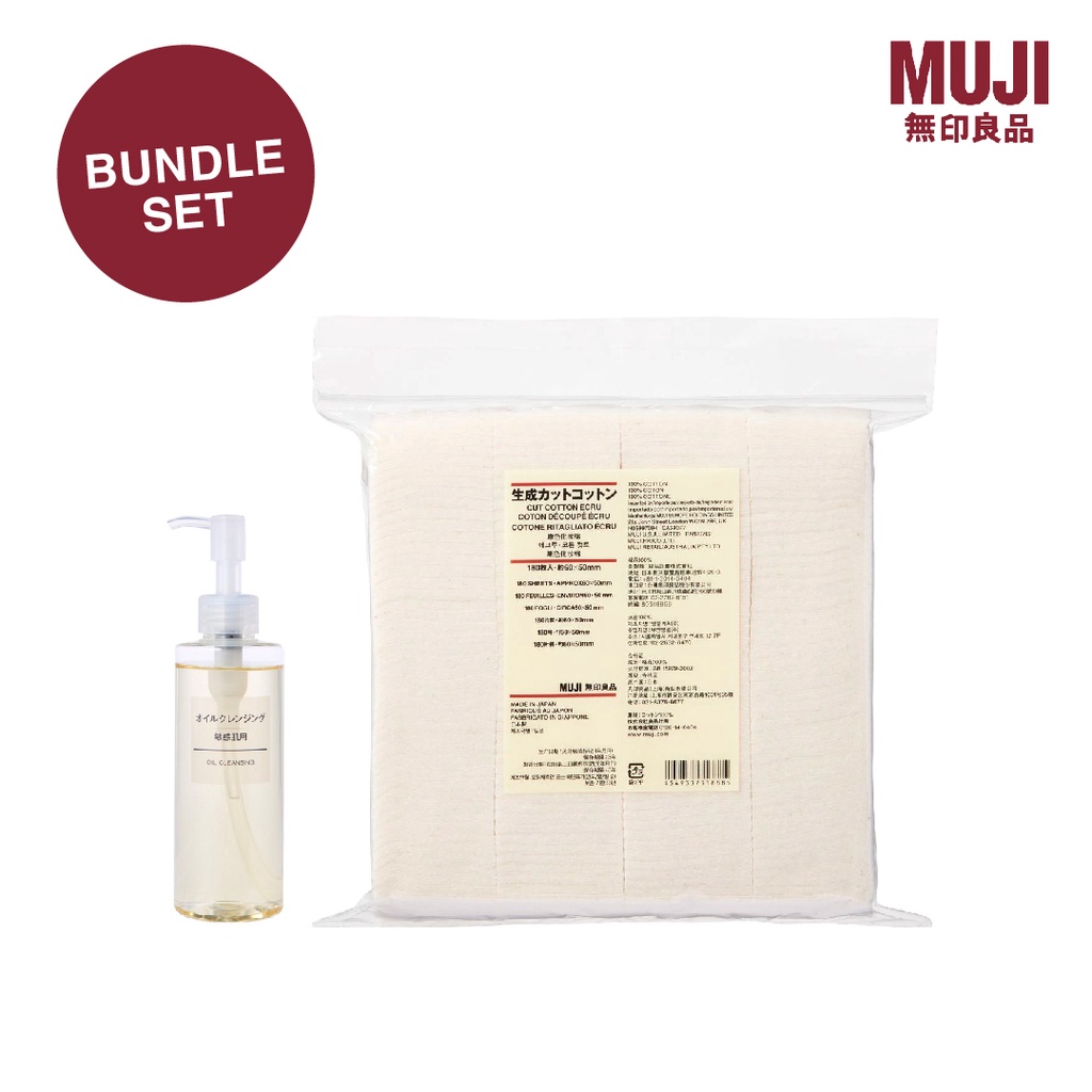MUJI Cleansing Oil Set Shopee Malaysia