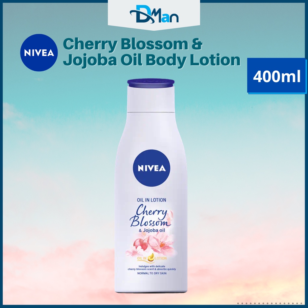 Nivea Cherry Blossom & Jojoba Oil Body Lotion 400ml Shopee Malaysia