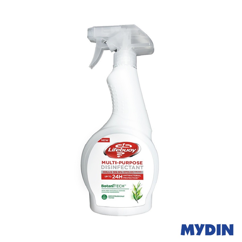 Lifebuoy Multi-Purpose Disinfectant Tea Tree & Orange Spray 500ml ...