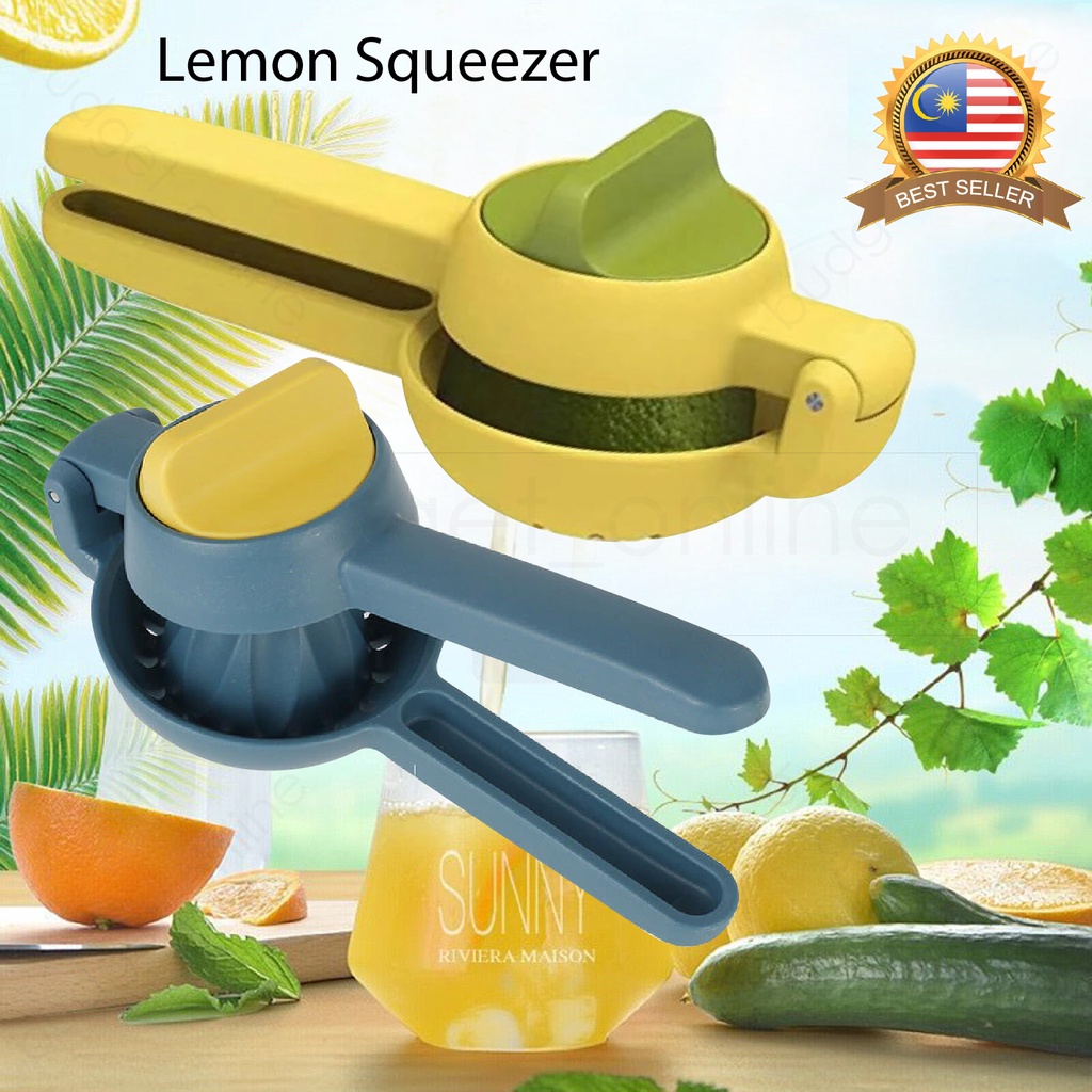 Manual Lemon Squeezer Dual-Action Citrus Press Lime Juicer Fruits Juice Extractor / Pemerah Jus