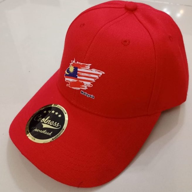 [READY STOCK] CAP MALAYSIA Topi Malaysia Bendera Negera MALAYSIA Cap
