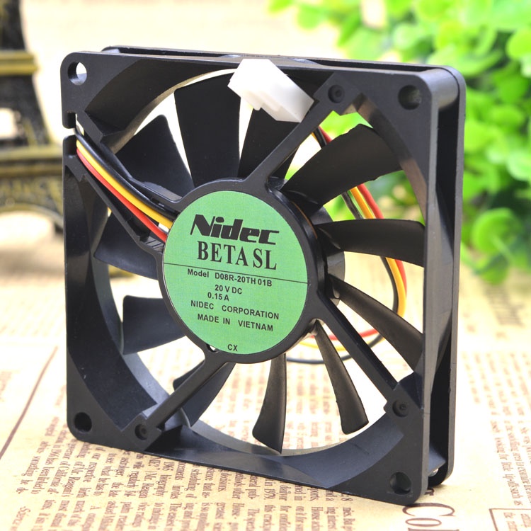 HB D08R-20TH 01B 8015 20V 0.15A 8CM INVERTER FAN