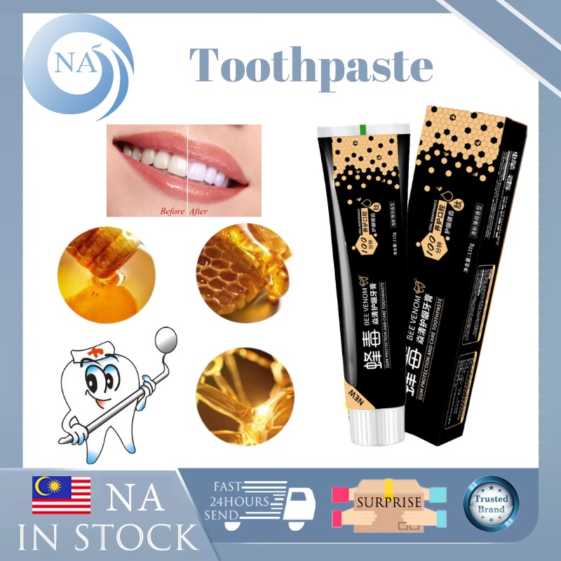 Anti-sensitive treatment of tooth bleeding-Genuine Bee Venom Toothpaste ...