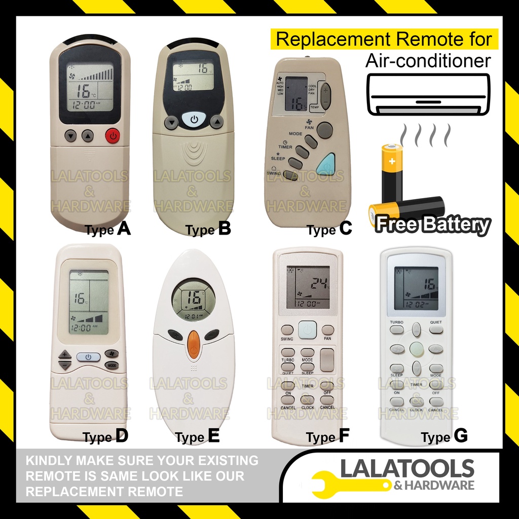 Replacement remote for YORK ACSON Airconditioner Aircond Remote