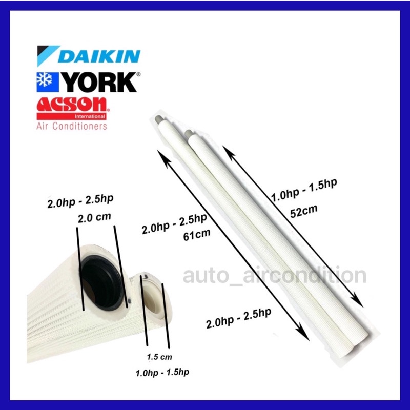 Aircond Indoor Drain Hose / Indoor Water Pipe For 1HP 1.5HP & 2HP 2