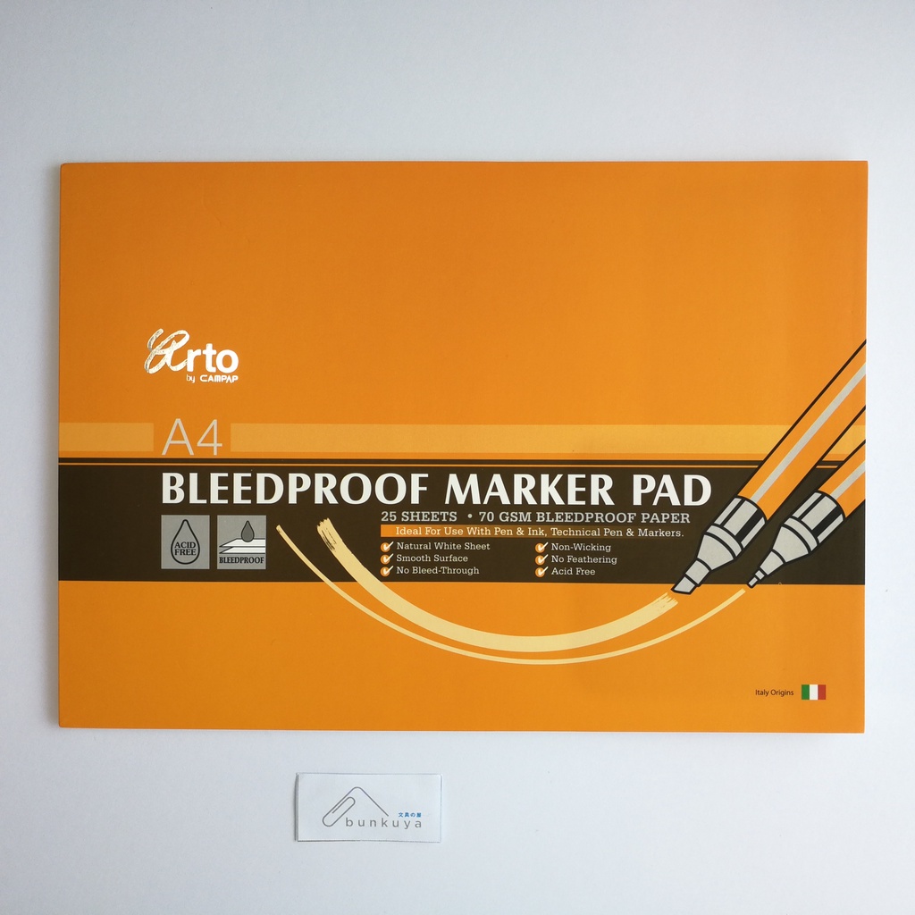 Arto Bleed Proof Marker Pad A4 75gsm | Shopee Malaysia