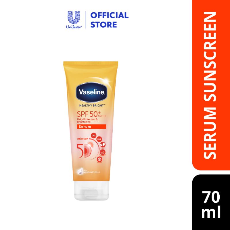 Vaseline Healthy Bright Sunscreen Daily Protection & Brightening Serum