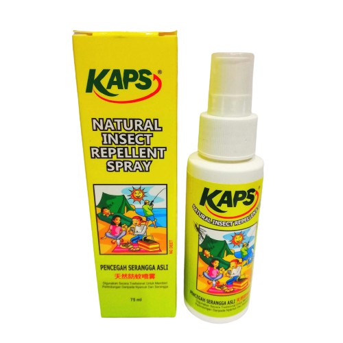 KAPS NATURAL INSECT REPELLENT SPRAY 75ML Shopee Malaysia