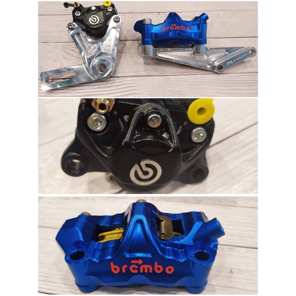 Plug And Play Yamaha R15 V3 4 pot 2 pot Brake Caliper With Bracket Cnc