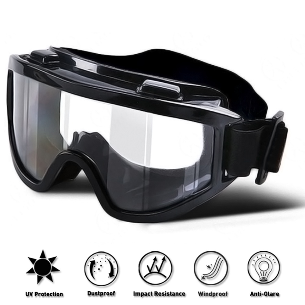 Ready Stock Motocross Glasses Men Women Dustproof Windproof Transparent Motorcycle Goggles