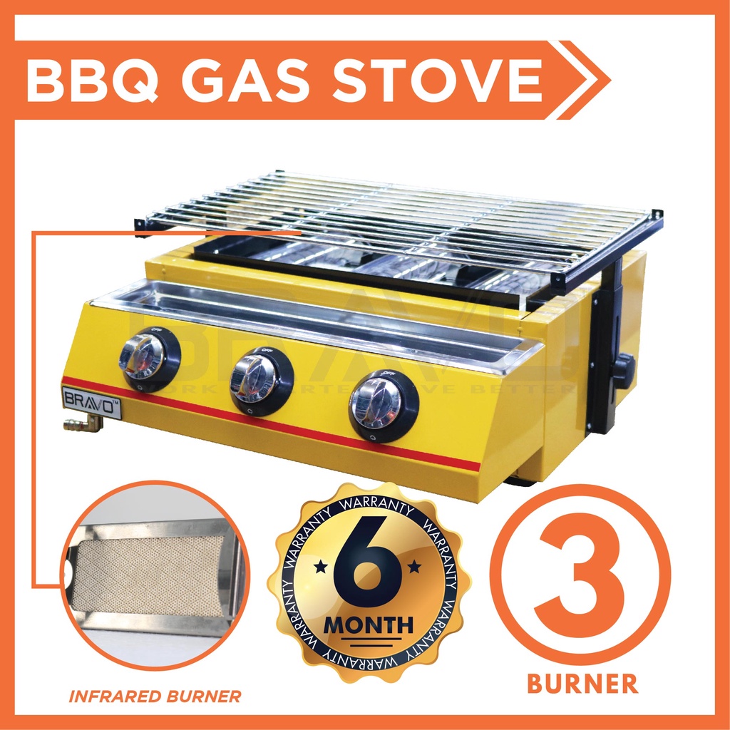 BBQ Gas Stove BBQ Stove Gas BBQ Grill Gas Stove Dapur Bakar Lokcing