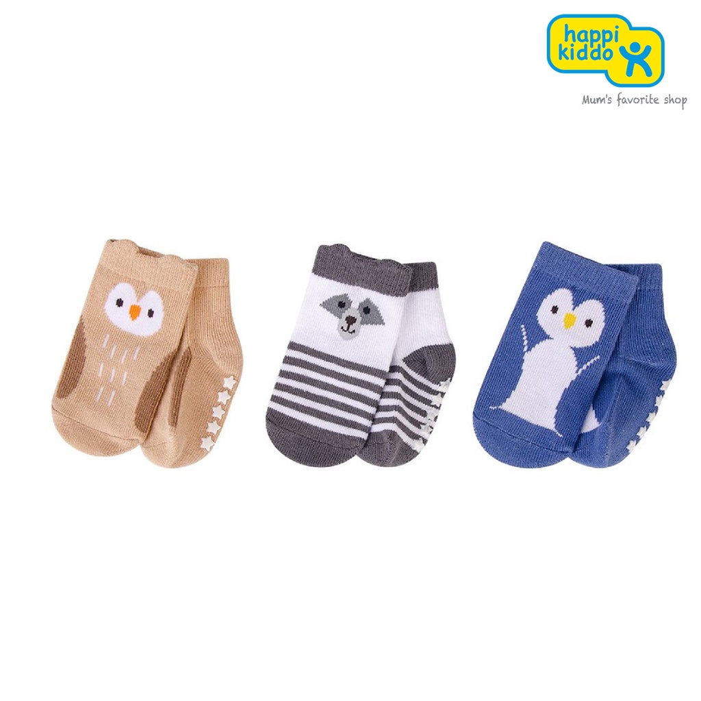 Hudson Baby Animal Baby Socks with Non Skid