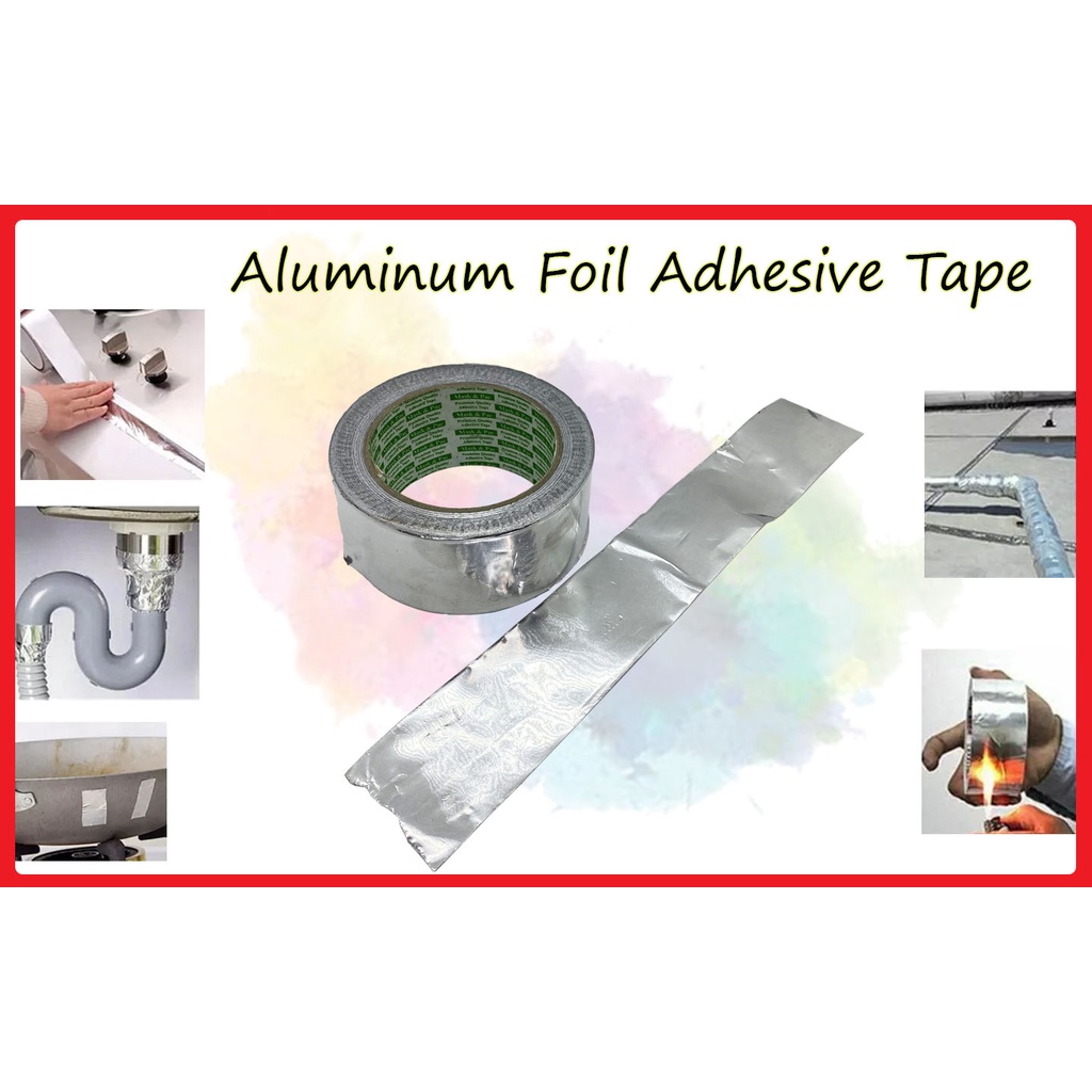 Aluminium Foil Tape Duct High Quality Adhesive Sealing Tape Thermal