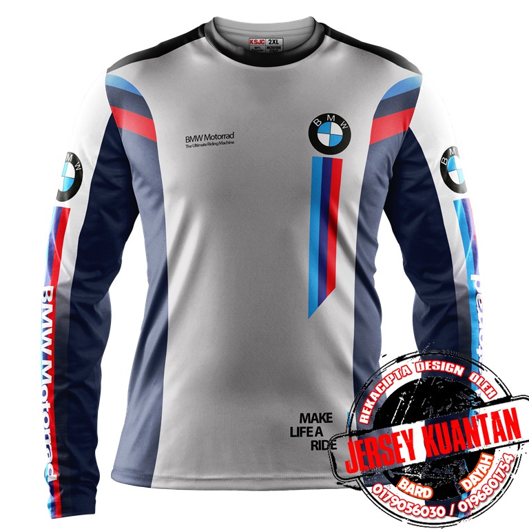 MADE IN MALAYSIA - Jersey Bmw Make Life A Ride v3