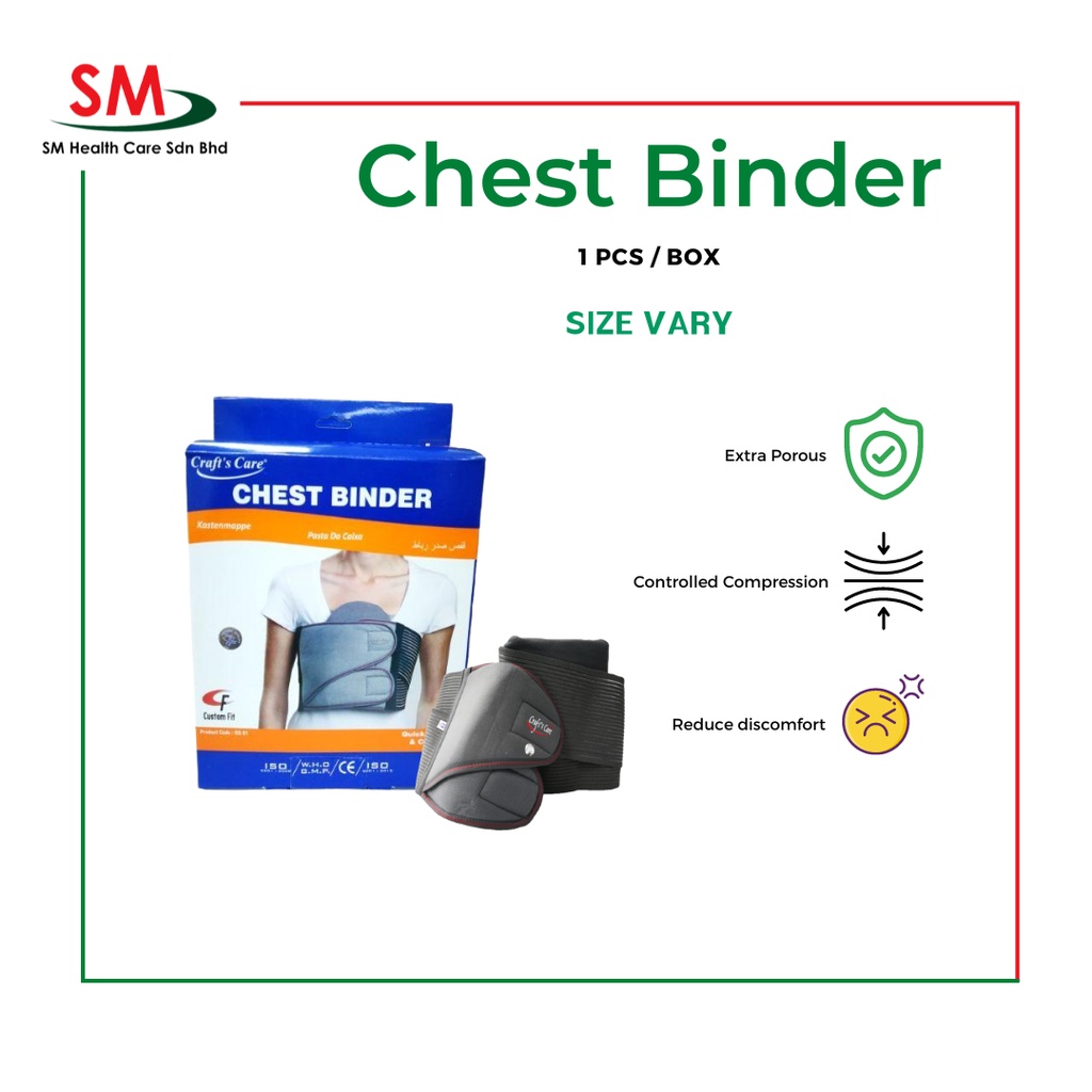 Chest Binder (Chest Protection Binder) Shopee Malaysia