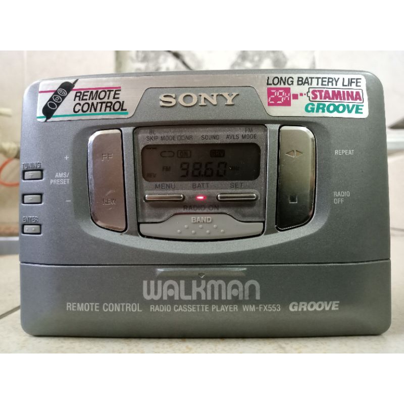 Sony Wm Fx Walkman Radio Cassette Player Can Use Shopee Malaysia