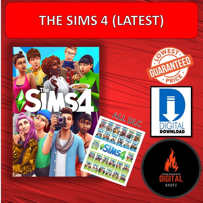 The Sims 4 Full Complete Edition Ts4 Latest Shopee Malaysia 7633