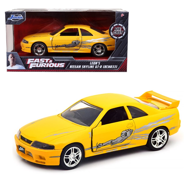 The Fast and the Furious Series 1:32 Diecast Collection Car #leon # jesse #brian #dom #johnny #integra