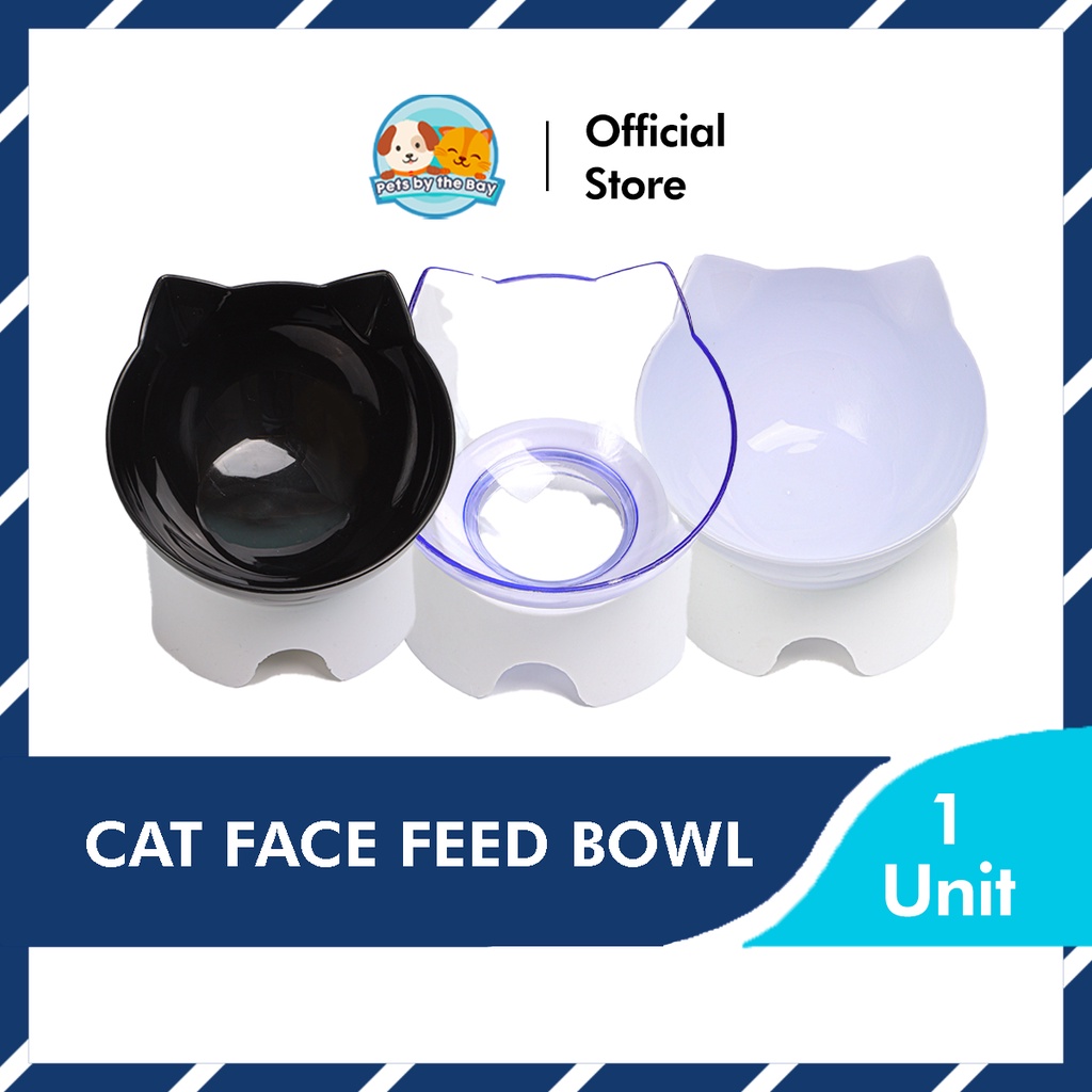 Pet Food Bowl Cat Bowl Single Bowl mangkuk kucing Cat Food Bowl cat