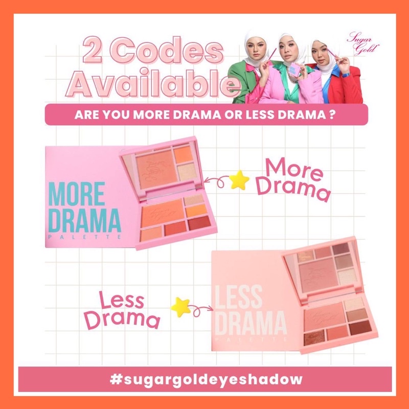 SUGAR GOLD EYESHADOW PALLET ( NEW) Shopee Malaysia