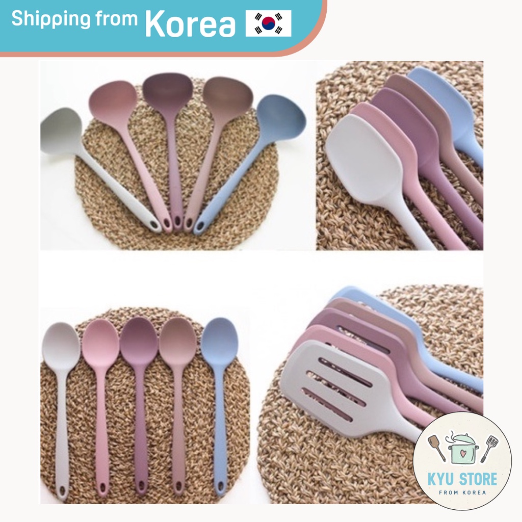 [Made in Korea] Silicone Kitchen Utensils Spatula Heat resistance High