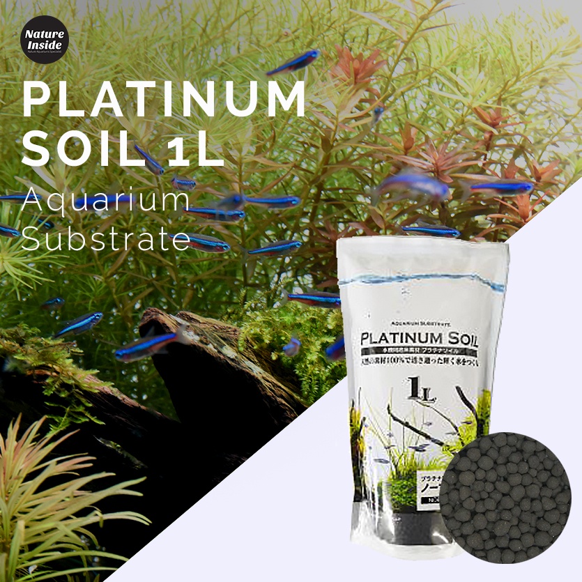 Platinum Jun Aquatic Soil 1L Aquarium Substrate *New* Shopee Malaysia