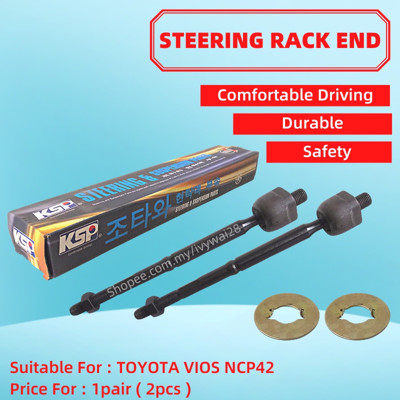Steering Rack End TOYOTA VIOS NCP42 ( 455030D010 ) Shopee Malaysia