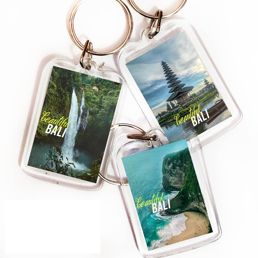 Keychain Bali Indonesia Beach Gift Souvenir