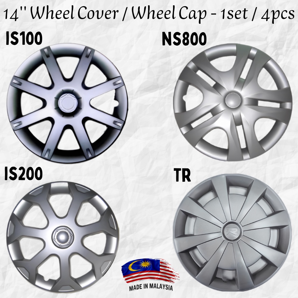 TCSN 17 Inch Hubcaps Wheel Covers Set of Hub Caps Wheel Rim Cover for 2017-2018 Wheel Tire Covers Silver Chrome,Delivered from USA,Usually Arrives W - 3