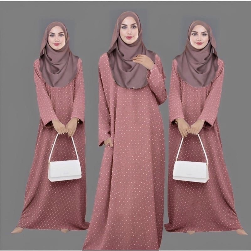 NEW ARRIVAL KAFTAN VIRAL MUSLIMAH FASHION RAYA2023 ITALIAN CREPE , EMBROIDERY