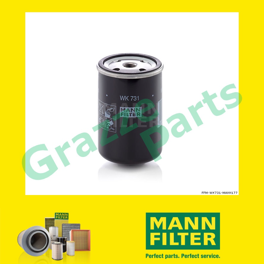 100% Original Mann Fuel Filter WK731 WK 731 for Flottmann FL Series 6.21 6.48 6.60 6.80 Flottair Ser