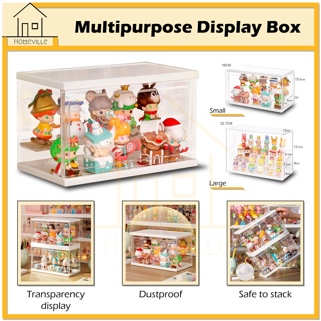 Acrylic Transparent Toy Display Box / Display Storage Box / Toy Display
