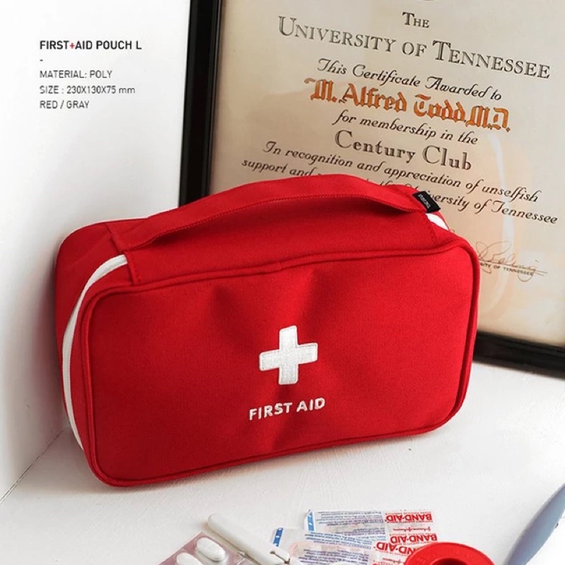 Empty Large First Aid Kits Portable Outdoor Survival Disaster Earthquake Emergency Bags Big Capacity Home/Car Medical