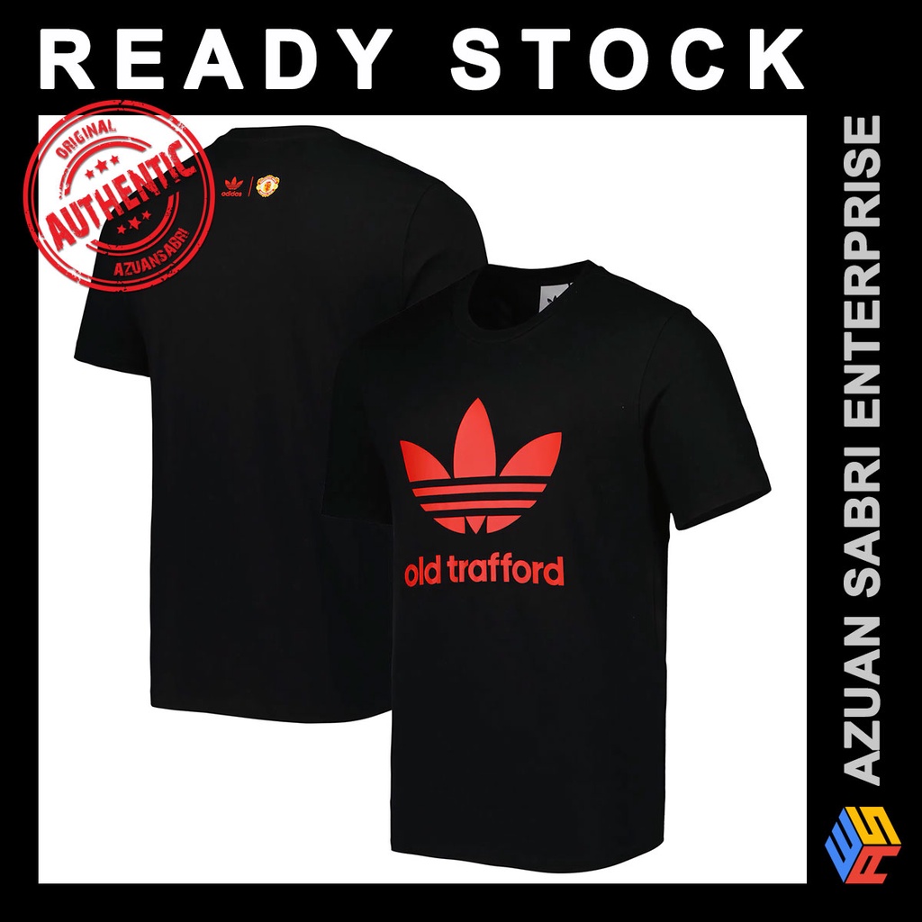 [SIZE M] Adidas Originals Old Trafford Trefoil Tee Manchester United