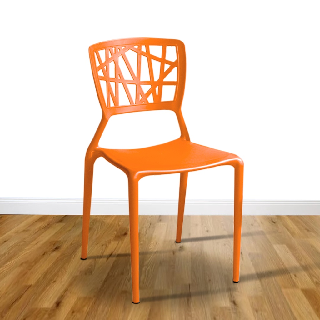 FINSSO: 3V Modern Stackable Dining Plastic Chair / Office Chair / Furniture / Kerusi