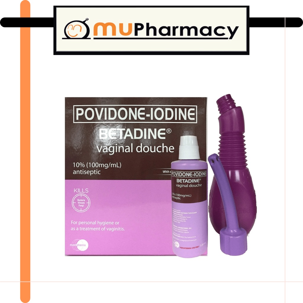 BETADINE FEMININE WASH WITH DOUCHING APPARATUS 120ML Shopee Malaysia