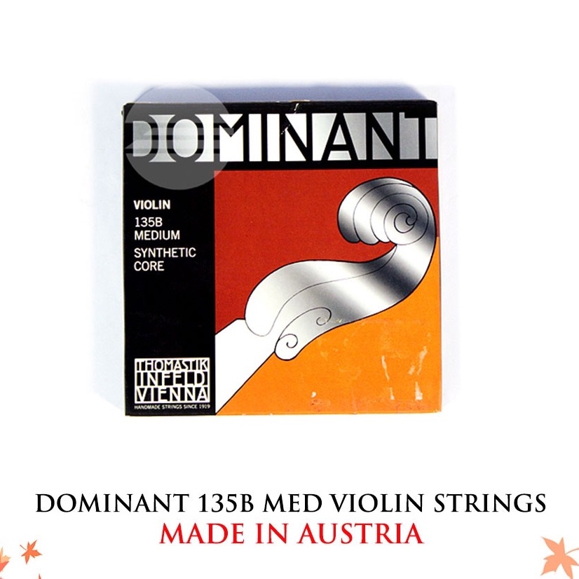 DOMINANT 135B MED Violin Strings (Set) Shopee Malaysia