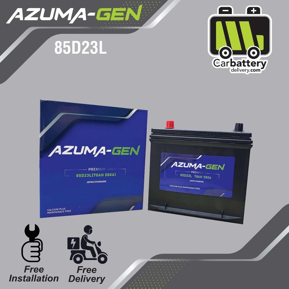 [Installation Provided] Azuma Gen 85D23L Kereta Bateri 15 Months
