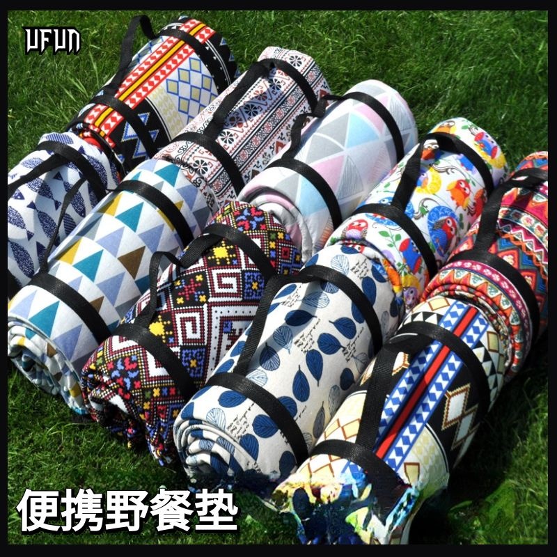 Cotton Linen Thickened Picnic Mat Aluminum Film Moisture-Proof Mat Outdoor Camping Mat Spring Outing Picnic Mat Park Lawn Mat Camping Mat Extra Large Picnic Mat Family Picnic Mat