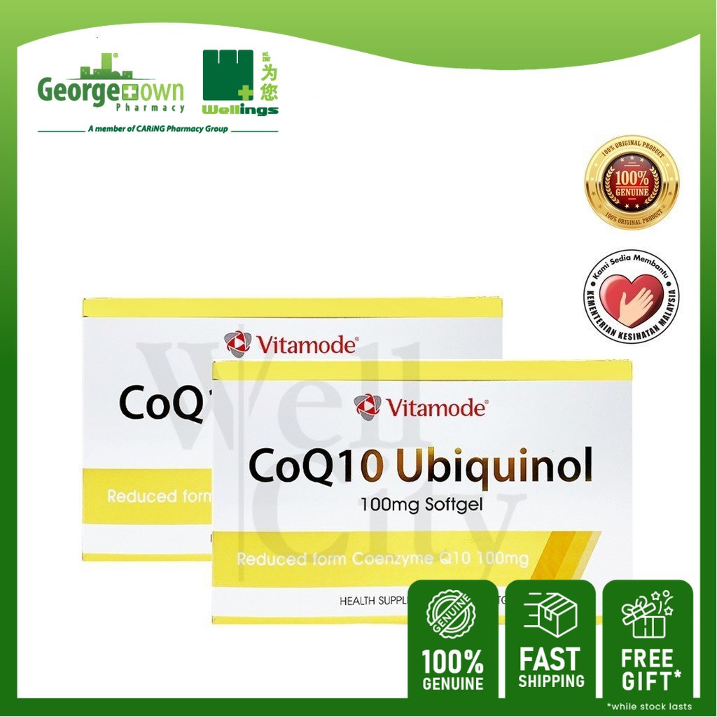 Vitamode COQ10 Ubiquinol 100MG(2*30S) Shopee Malaysia