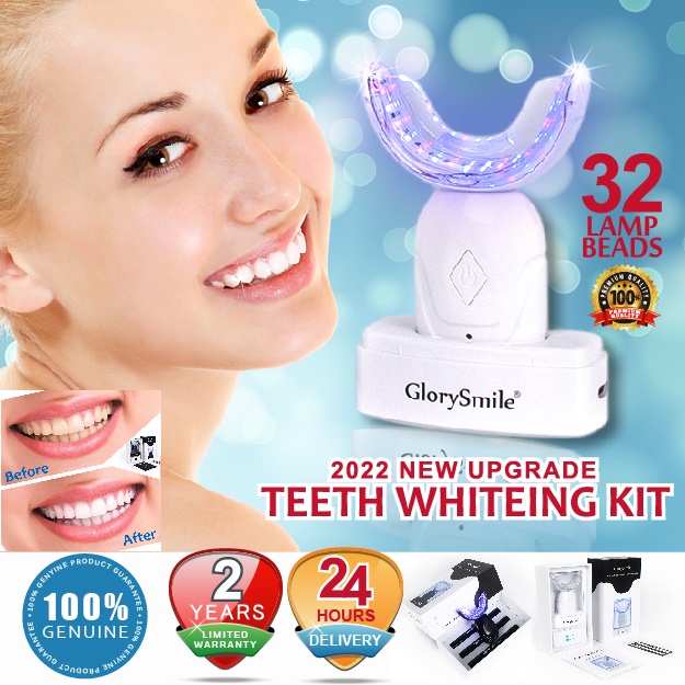 GlorySmile Teeth Whitening 美牙仪/TeethWhitening Kit Tooth Oral Care Set Whiten Your Teeth Quickly Safely and Efficiently Home Use WhiteningTeeth