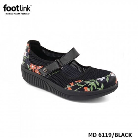 Footlink D19 MD6119 Women Orthotic Shoe for Plantar Fasciitis / Loafers