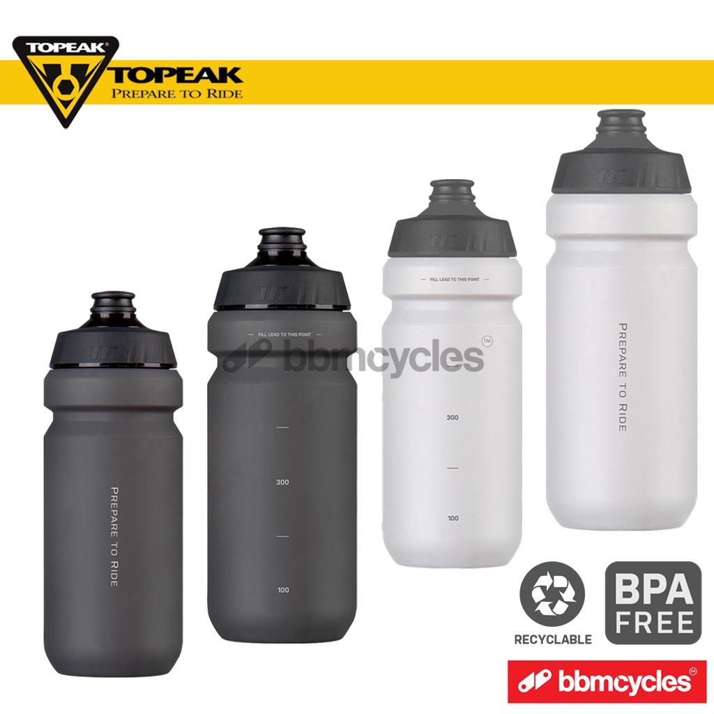 TOPEAK TTI WATER BOTTLE 650/750ML BPA FREE SUPER LIGHTWEIGHT | Shopee