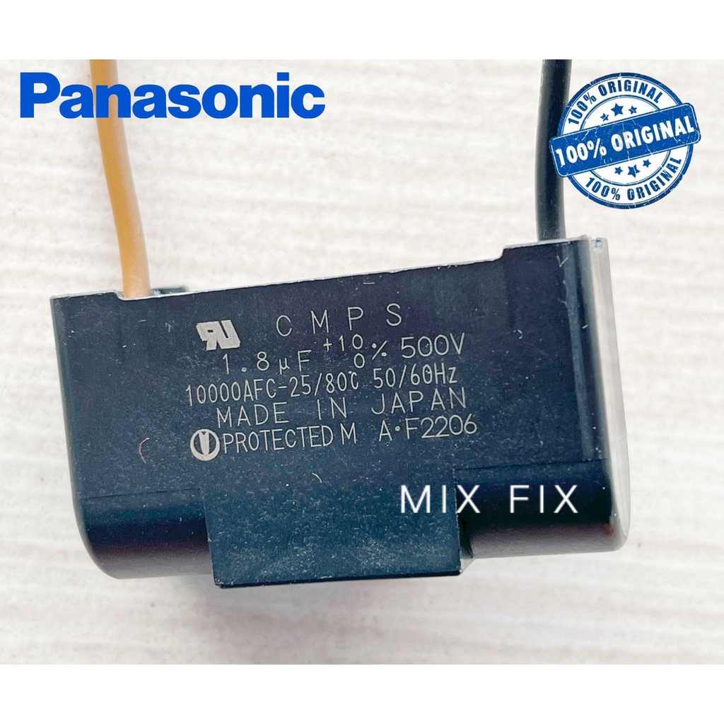ORIGINAL PANASONIC /KDK Ceiling Fan 1.8uf Capacitor / Kipas Kapasitor
