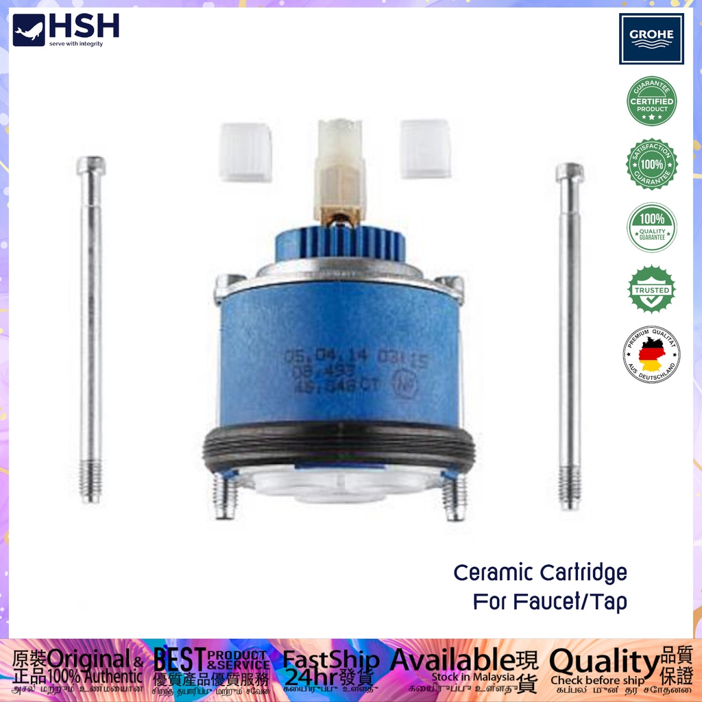 Original Grohe 46048000 Ceramic Cartridge for Single Handle Faucets w