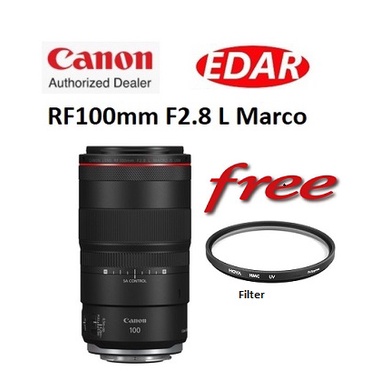 Canon RF 100mm f/2.8L Macro IS USM Lens -