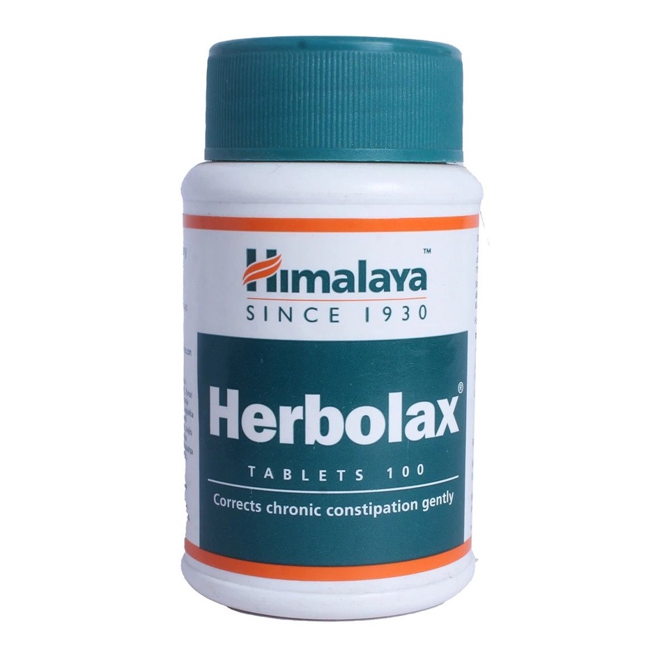 HIMALAYA Herbolax Tablets 100 (Chronic constipation) | Shopee Malaysia