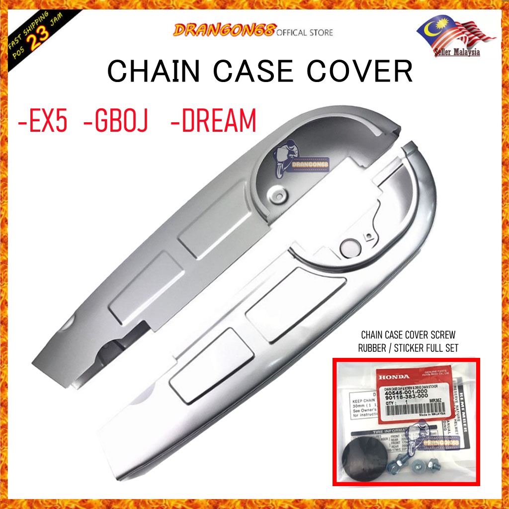 CHAIN COVER CHAIN CASE COVER PENUTUP RANTAI PENUH EX5/EX5 DREAM/C70/EX5